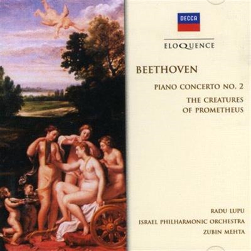 V210-12656-202507021215-00 Piano Cto No 2 Creatures - Beethoven, Ludwig Van Cd Album - Image 1
