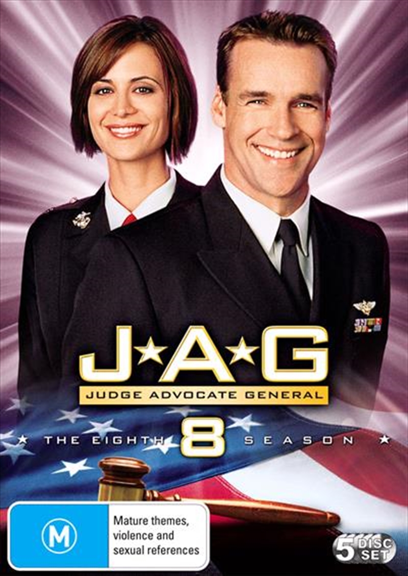 V210-2167315-75387-00 JAG - Season 08 DVD - Image 1