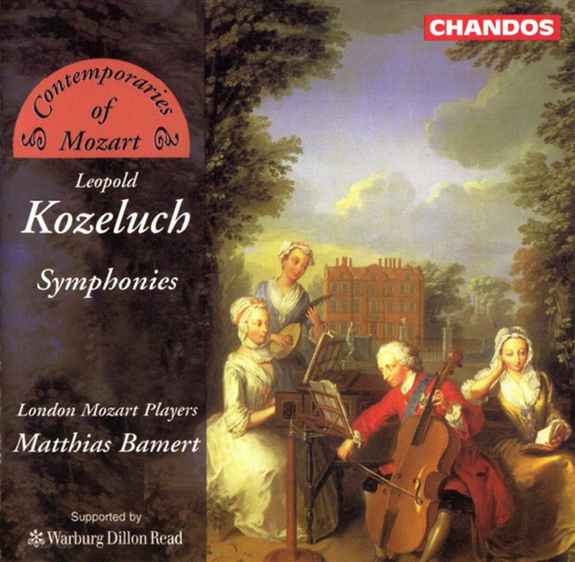 V210-2182646-202507030210-00 Kozeluch:Symphonies - Bamert: London Mozart Players Cd Album - Image 1