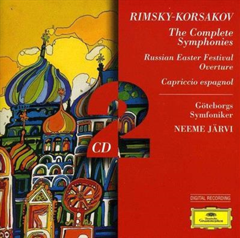 V210-2187984-202507030245-00 Symphony 3 Russ East Capr - Jarvi, Neeme Cd Album - Image 1