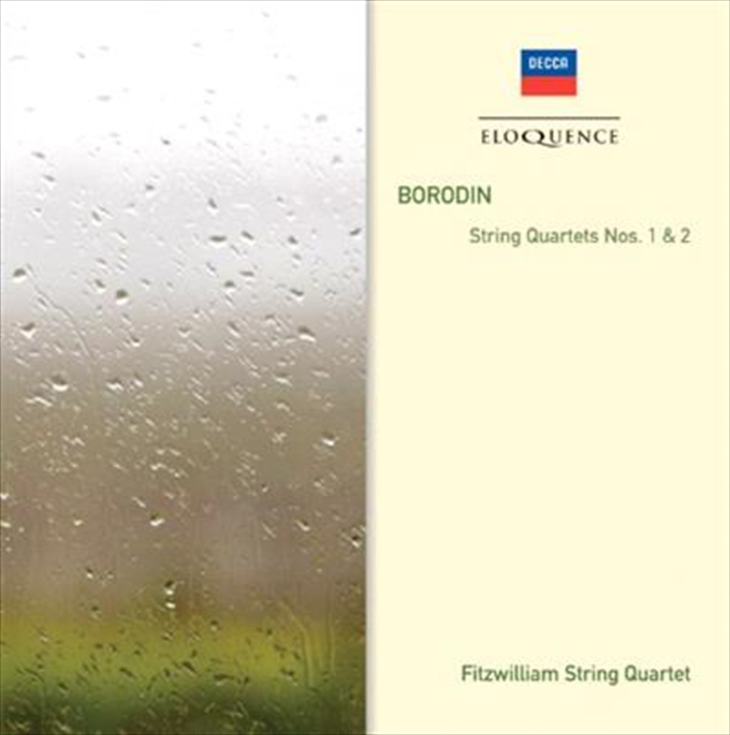 V210-2206283-202507021225-00 Borodin: String Quartets N1-2 - Fitzwilliam Quartet Cd Album - Image 1