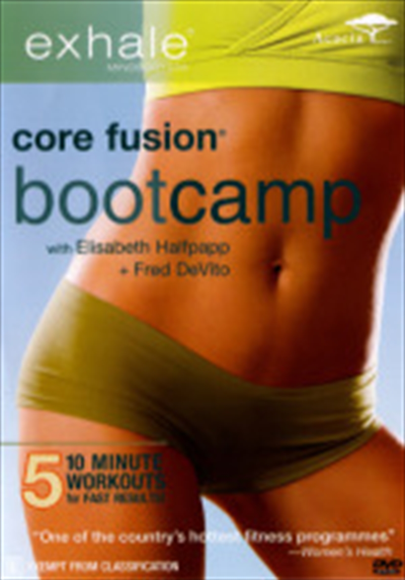 V210-2211808-80349-00 Exhale Core Fusion: Bootcamp DVD - Image 1