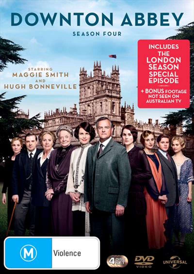 V210-2260976-75675-00 Downton Abbey - Season 4 DVD - Image 1