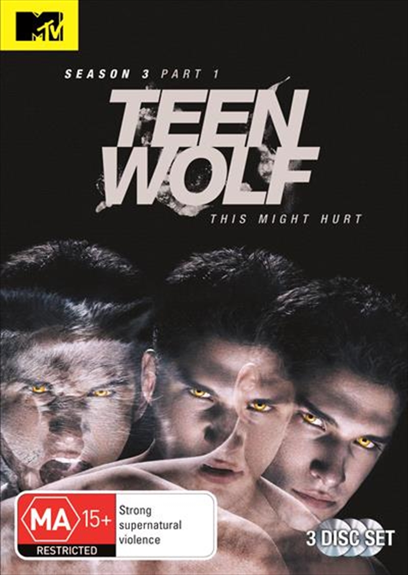 V210-2263009-80506-00 Teen Wolf - Season 3 - Part 1 DVD - Image 1