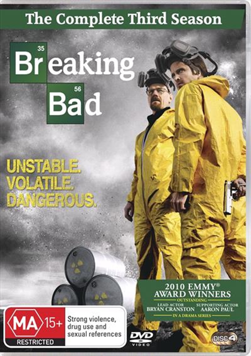 V210-2280812-75693-00 Breaking Bad - Season 03 DVD - Image 1