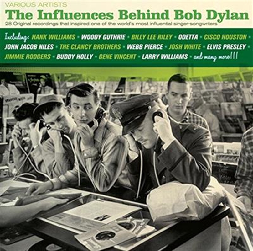 V210-2295371-202507030045-00 Influences Behind Bob Dylan - Various Cd Album - Image 1