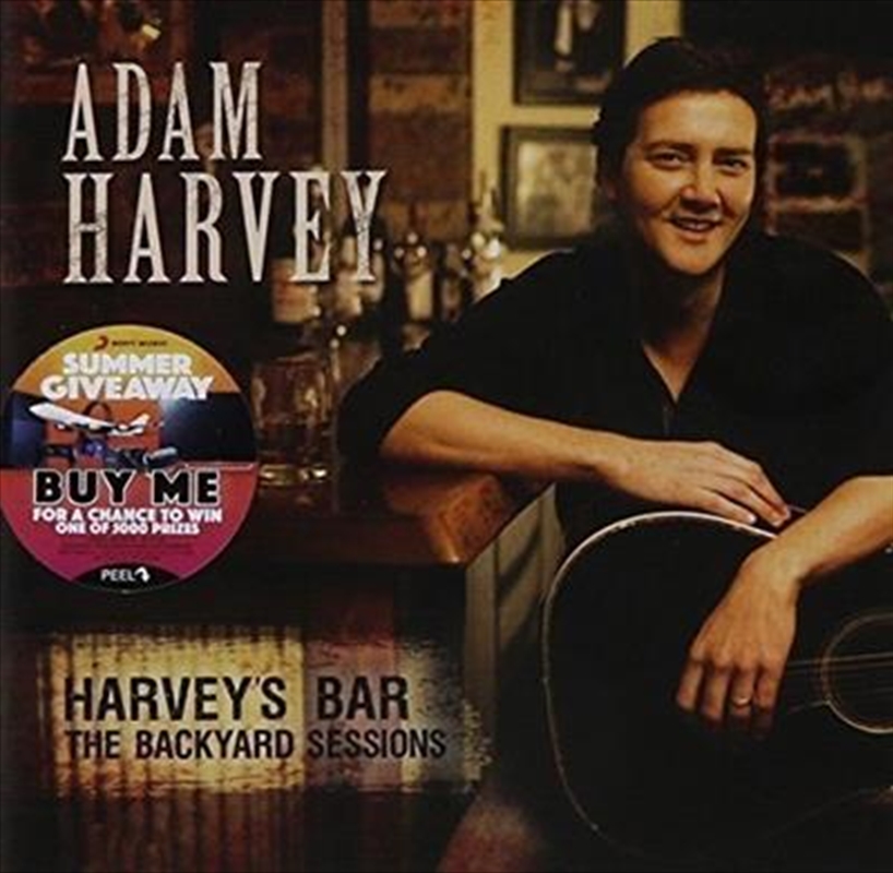V210-2304344-202507021540-00 Harveys Bar: Backyard Sessions - Harvey, Adam Cd Album - Image 1