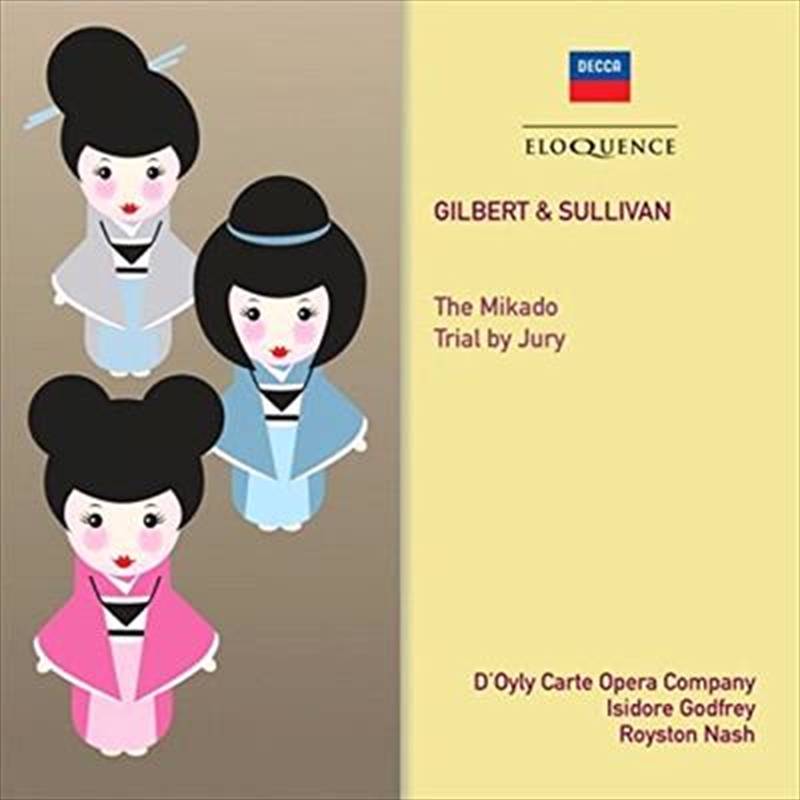 V210-2305473-202507021735-00 Gilbert And Sullivan: Mikado - Godfrey, Isidore Cd Album - Image 1