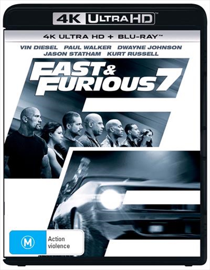 V210-2326785-76336-00 Fast and Furious 7 | Blu-ray + UHD UHD - Image 1