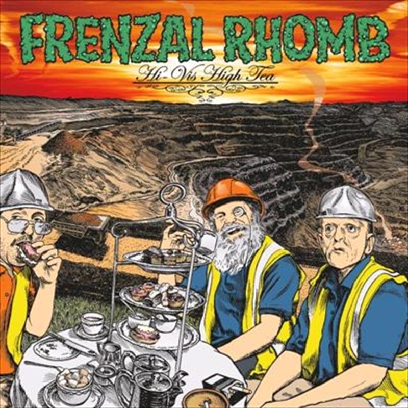 V210-2338961-202507022205-00 Hi-Vis High Tea - Frenzal Rhomb Cd Album - Image 1