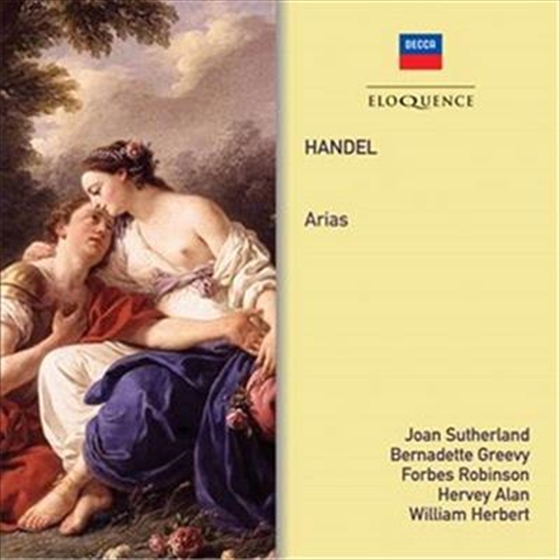 V210-2345075-202507021715-00 Handel Arias - Sutherland, Joan: Bernadette Greevy Cd Album - Image 1