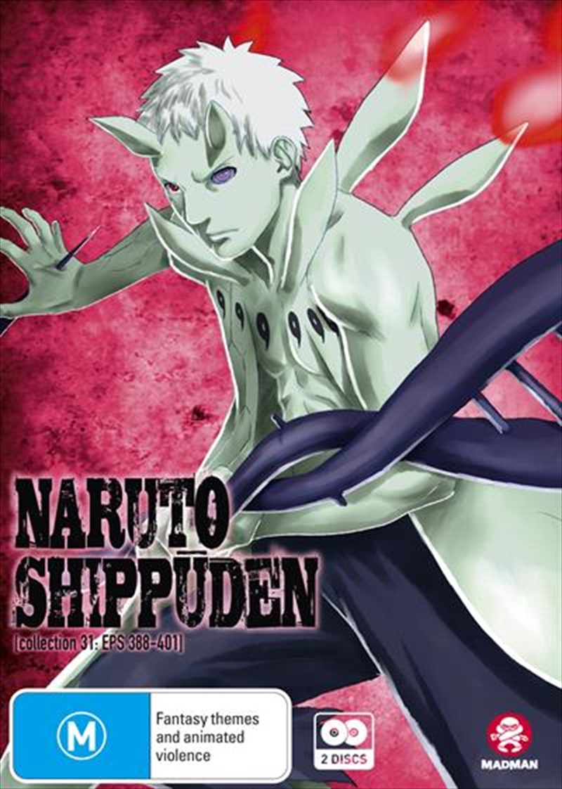 V210-2346011-80499-00 Naruto Shippuden - Collection 31 - Eps 388-402 DVD - Image 1