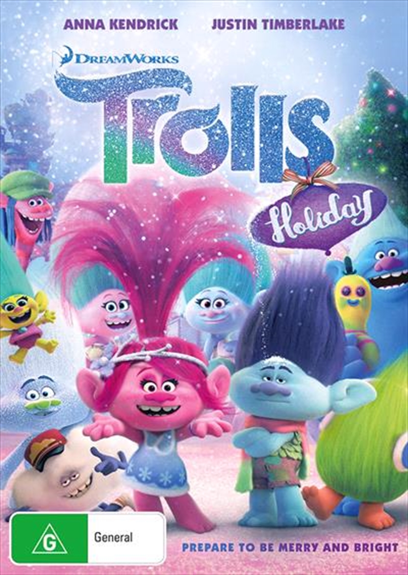 V210-2348874-75821-00 Trolls Holiday DVD - Image 1