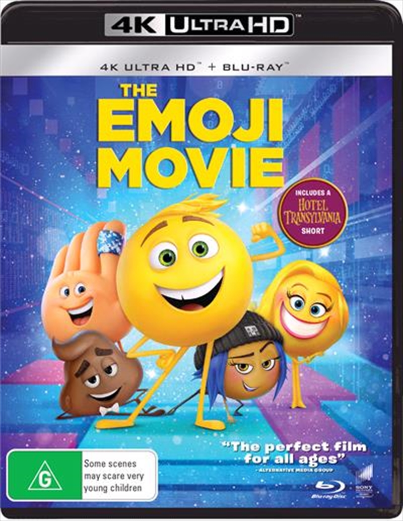 V210-2350896-76263-00 Emoji Movie | Blu-ray + UHD, The UHD - Image 1