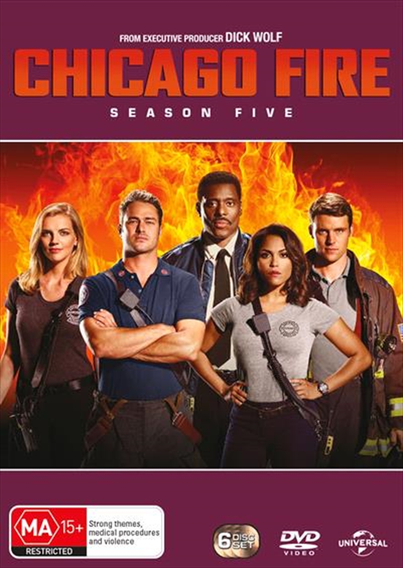 V210-2359961-75804-00 Chicago Fire - Season 5 DVD - Image 1