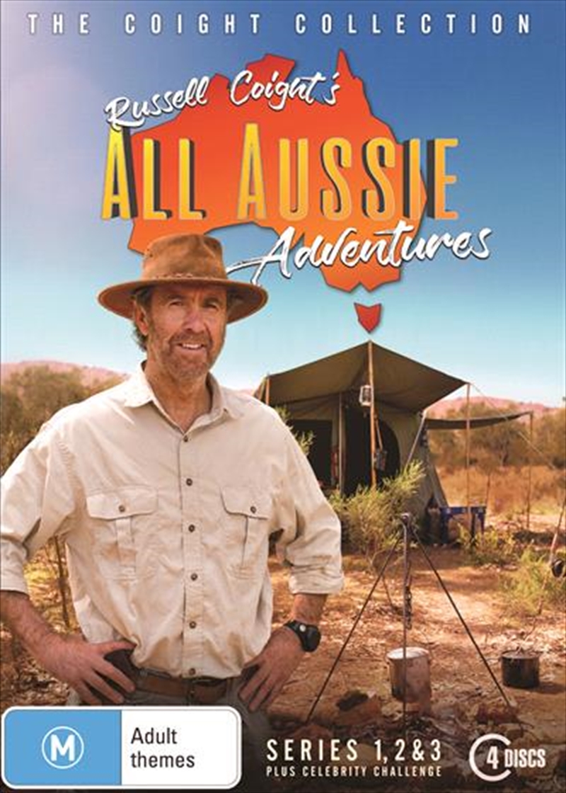 V210-2394110-80643-00 Russell Coight's All Aussie Adventures - Series 1-3 | + Celebrity Collection DVD - Image 1