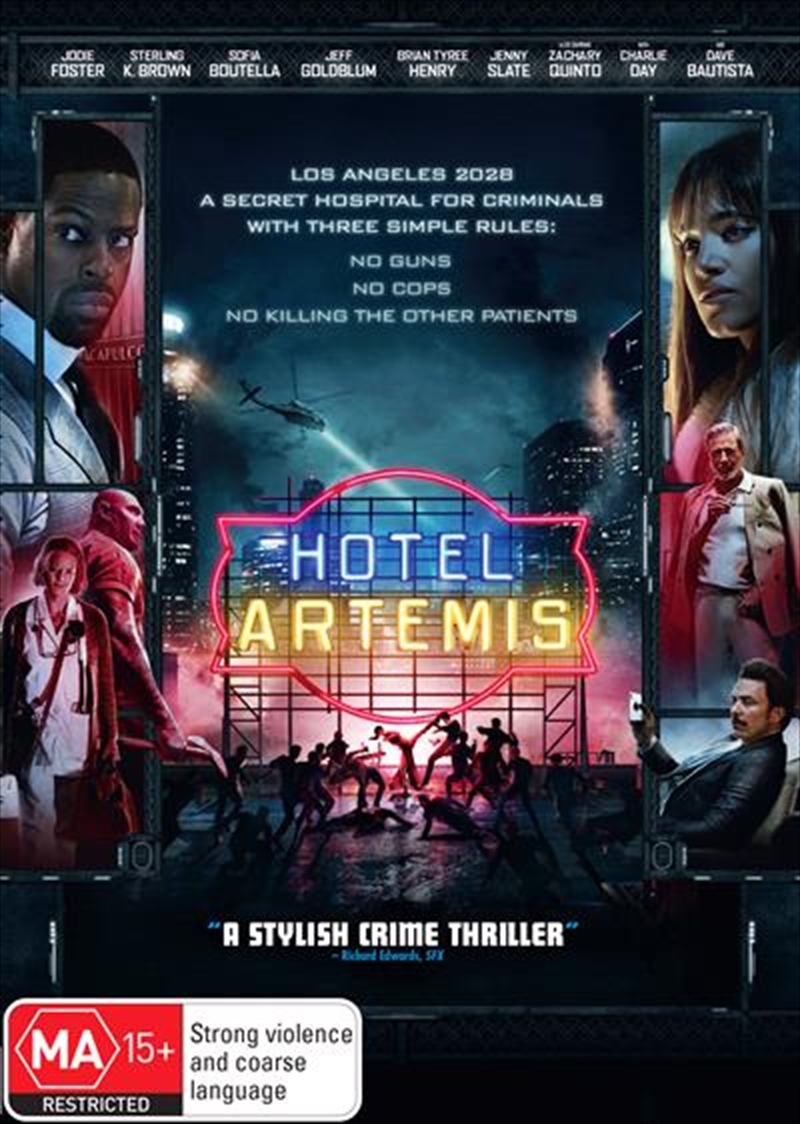 V210-2395117-79686-00 Hotel Artemis DVD - Image 1