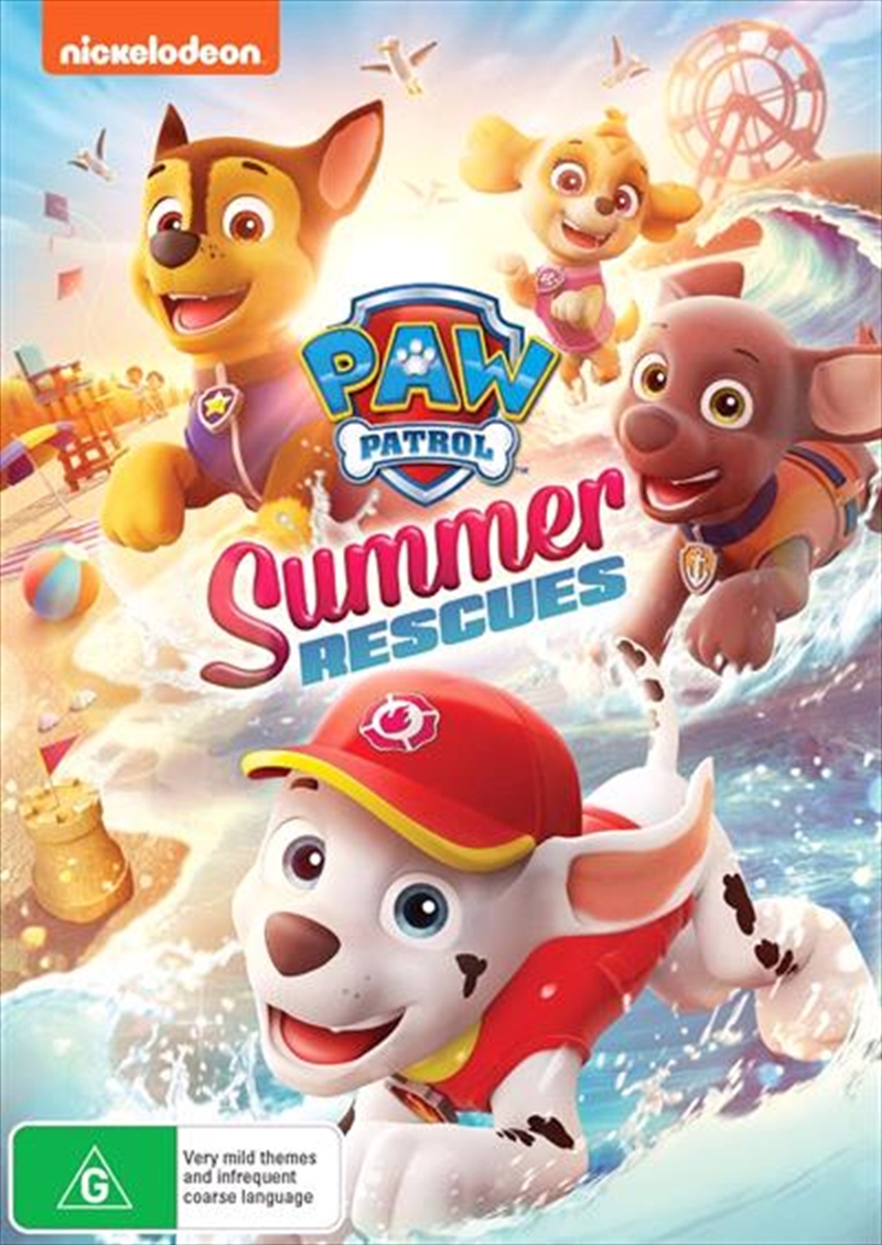 V210-2405143-76072-00 Paw Patrol - Summer Rescues DVD - Image 1