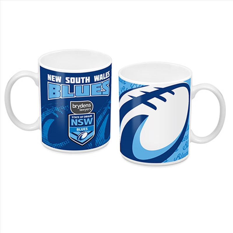 V210-2422495-202502241810-00 State of Origin NSW New South Wales Blues Ceramic Coffee Mug - Image 1