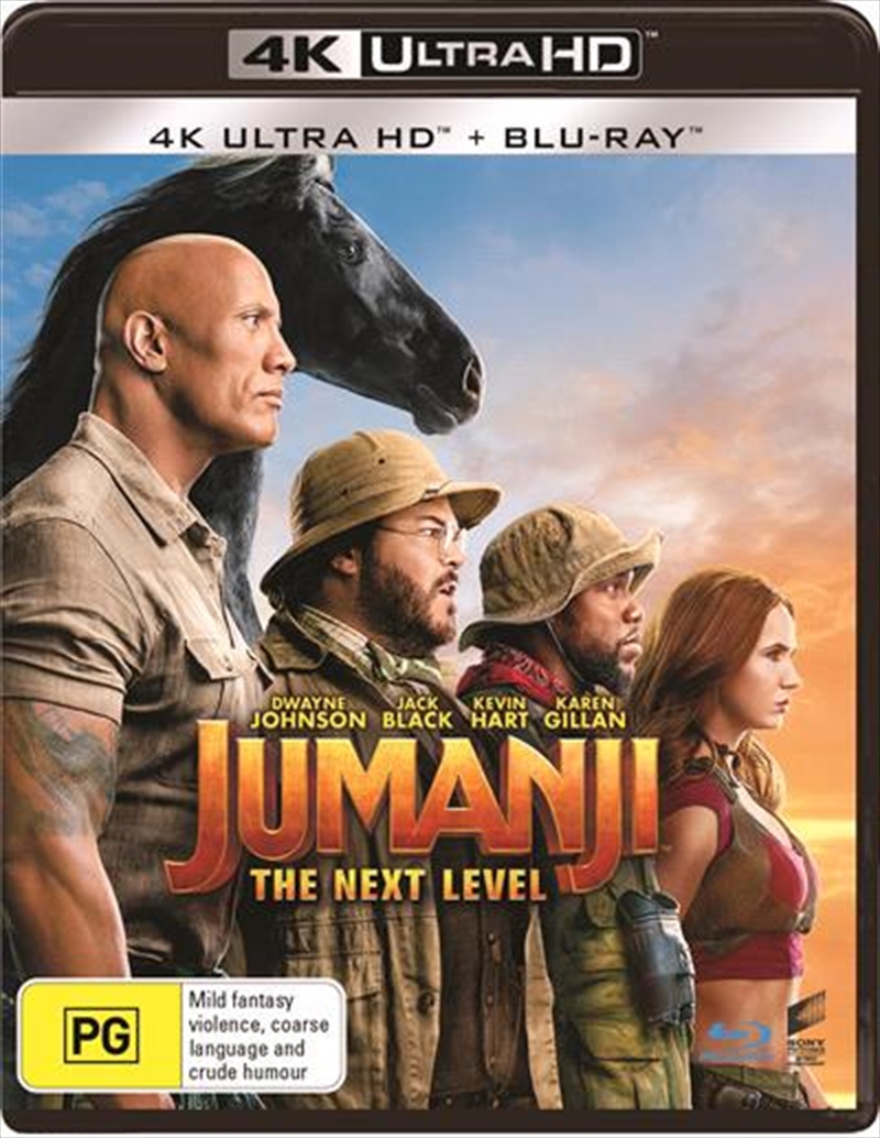V210-2455314-76324-00 Jumanji - The Next Level | Blu-ray + UHD UHD - Image 1