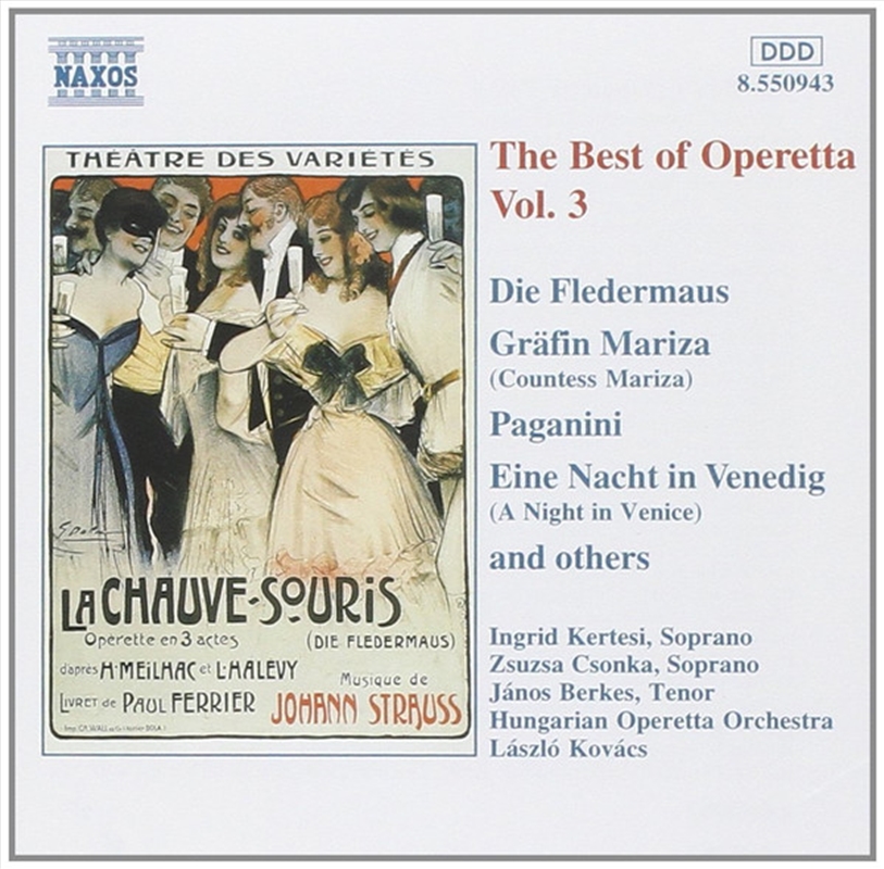 V210-247694-202507030710-00 Operetta The Best Of - Kertesi/Csonka/ Cd Album - Image 1