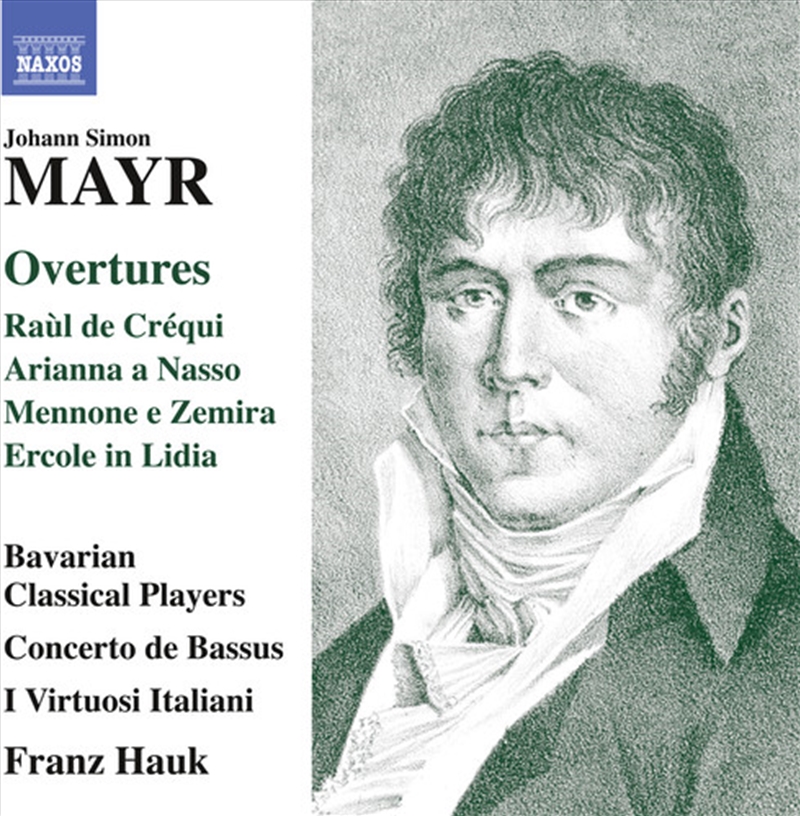 V210-2560143-202507030745-00 Johann Simon Mayr: Overtures - Mayr: Bavarian Classical Players Cd Album - Image 1
