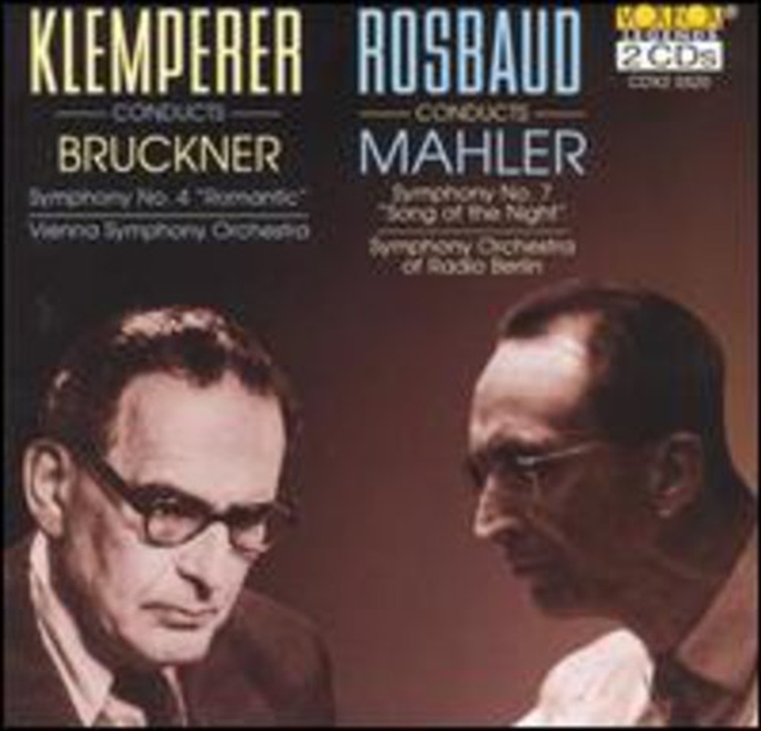 V210-2563070-202507022330-00 Symphony 7 / Symphony 4 Romant - Bruckner: Mahler: Wiener Symphonike Cd Album - Image 1