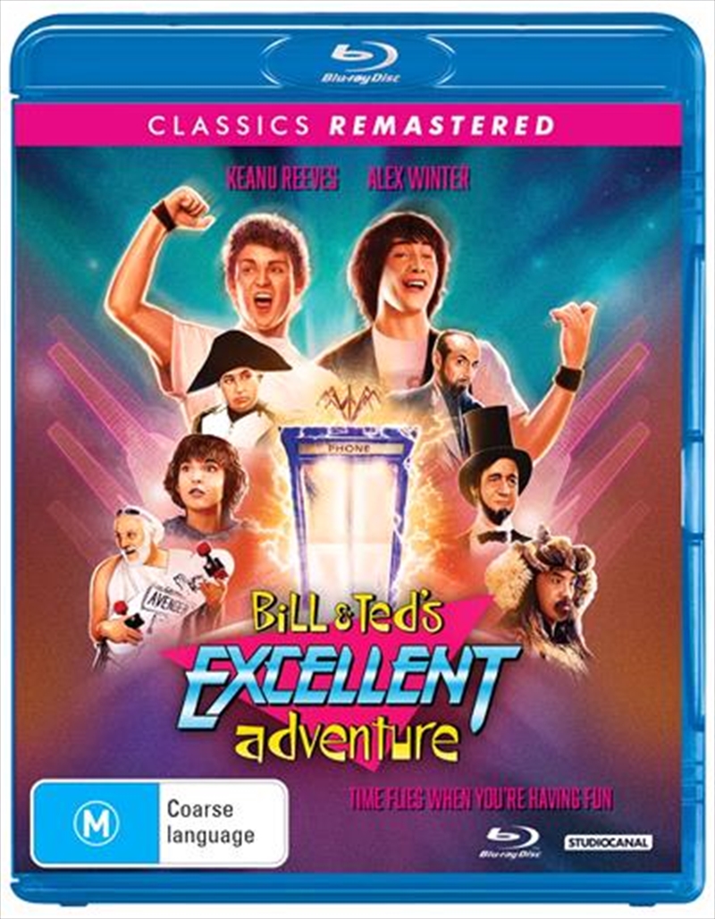V210-2600696-76272-00 Bill and Ted's Excellent Adventure | Classics Remastered Blu-ray - Image 1