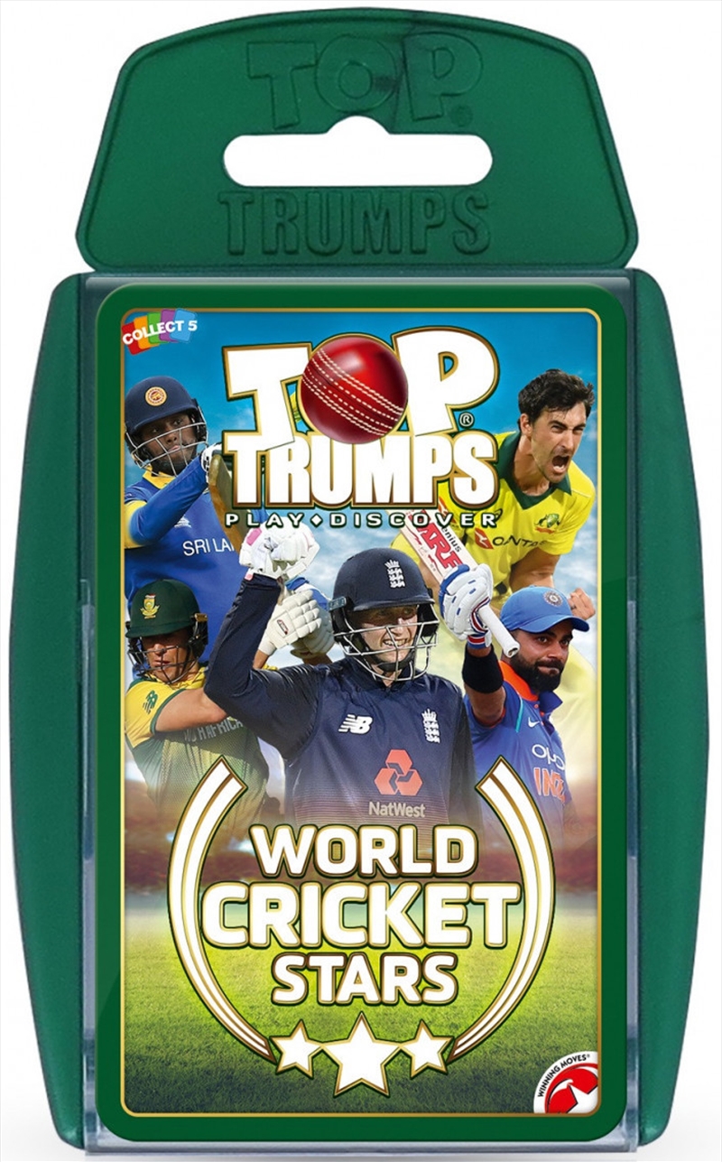 V210-2617314-69778-00 Top Trumps - World Cricket Stars - Image 1