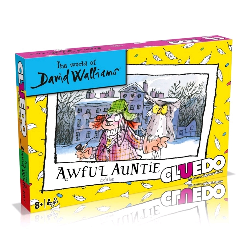 V210-2617320-76719-00 Cluedo - David Walliams Awful Auntie Edition - Image 1