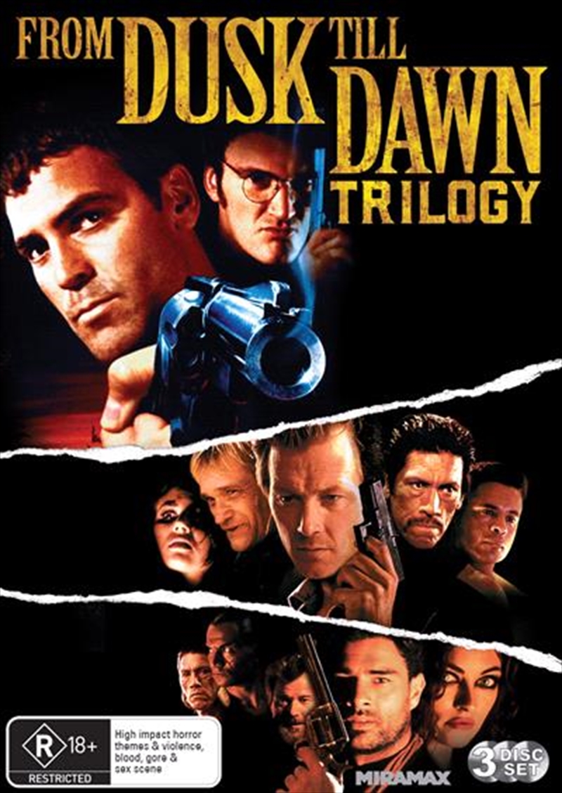 V210-2640130-75778-00 From Dusk Till Dawn / Texas Blood Money / The Hangman's Daughter | 3 Movie Franchise Pack DVD - Image 1
