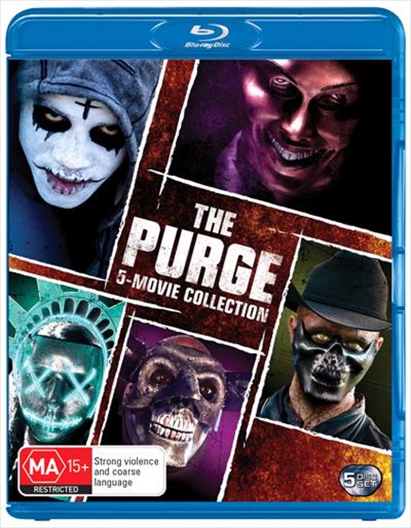 V210-2645452-76249-00 Purge / The Purge - Anarchy / The Purge - Election Year / The First Purge / The Forever Purge | 5 Mo Blu-ray - Image 1