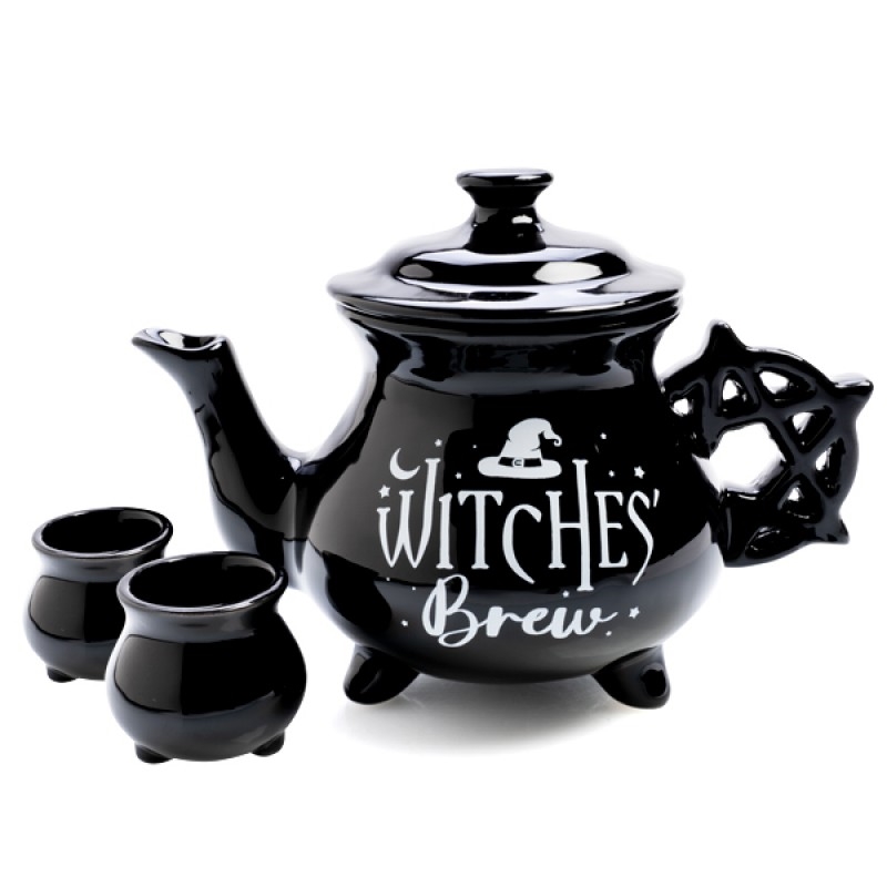 V210-2670034-SDC_2670034_2022-22-2-13-57-37-00 Witches' Brew Cauldron Tea Set - Image 1