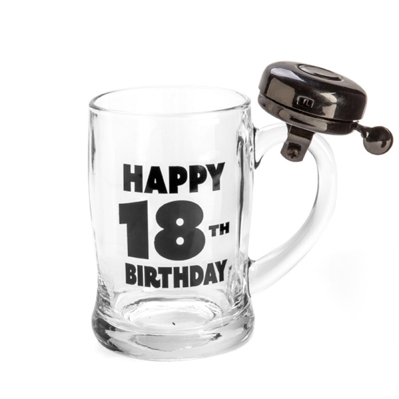 V210-2670209_SDC_2670209_2022-23-2-16-30-51 Happy 18th Birthday Bell Mug - Image 1