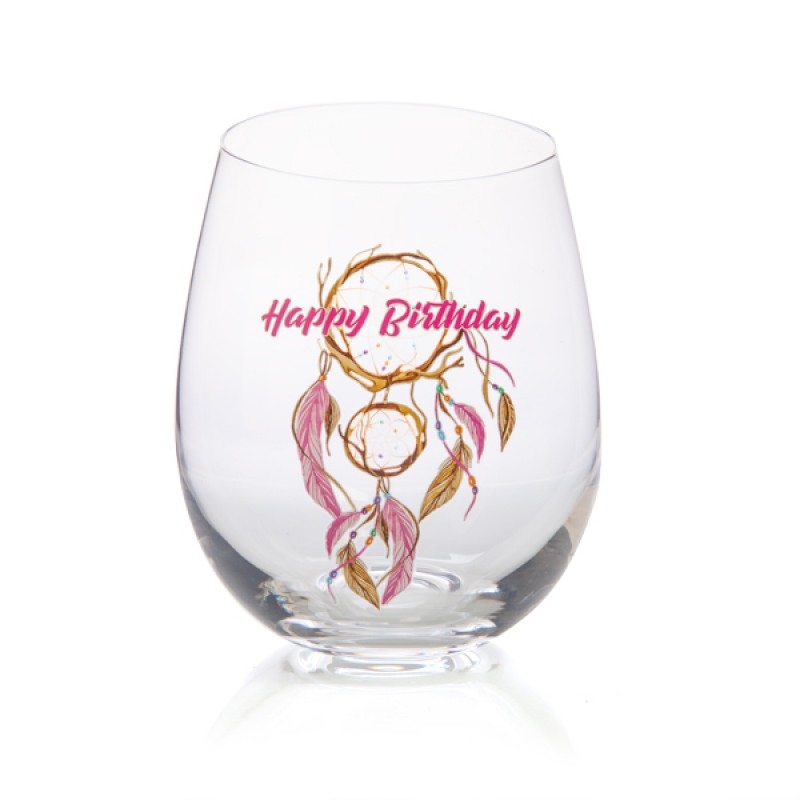 V210-2670219_SDC_2670219_2022-23-2-20-56-30 Happy Birthday Tallulah Dream Stemless Glass - Image 1