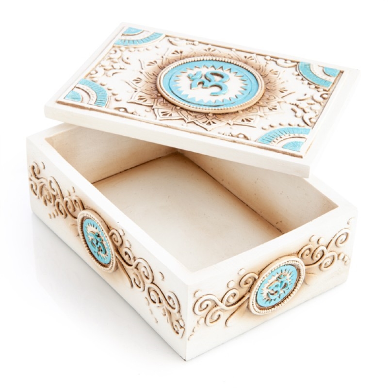 V210-2670959-89314-00 Om Symbol Tarot Box - Image 1