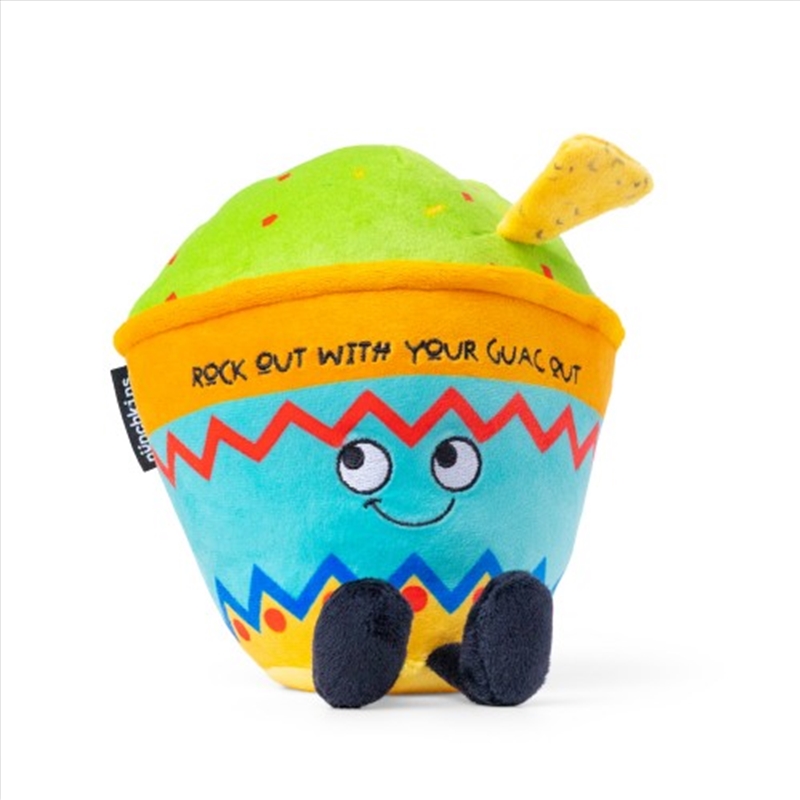 V210-2731925-202502241431-00 Punchkins “Rock Out With Your Guac Out” Plush Guacamole - Image 1