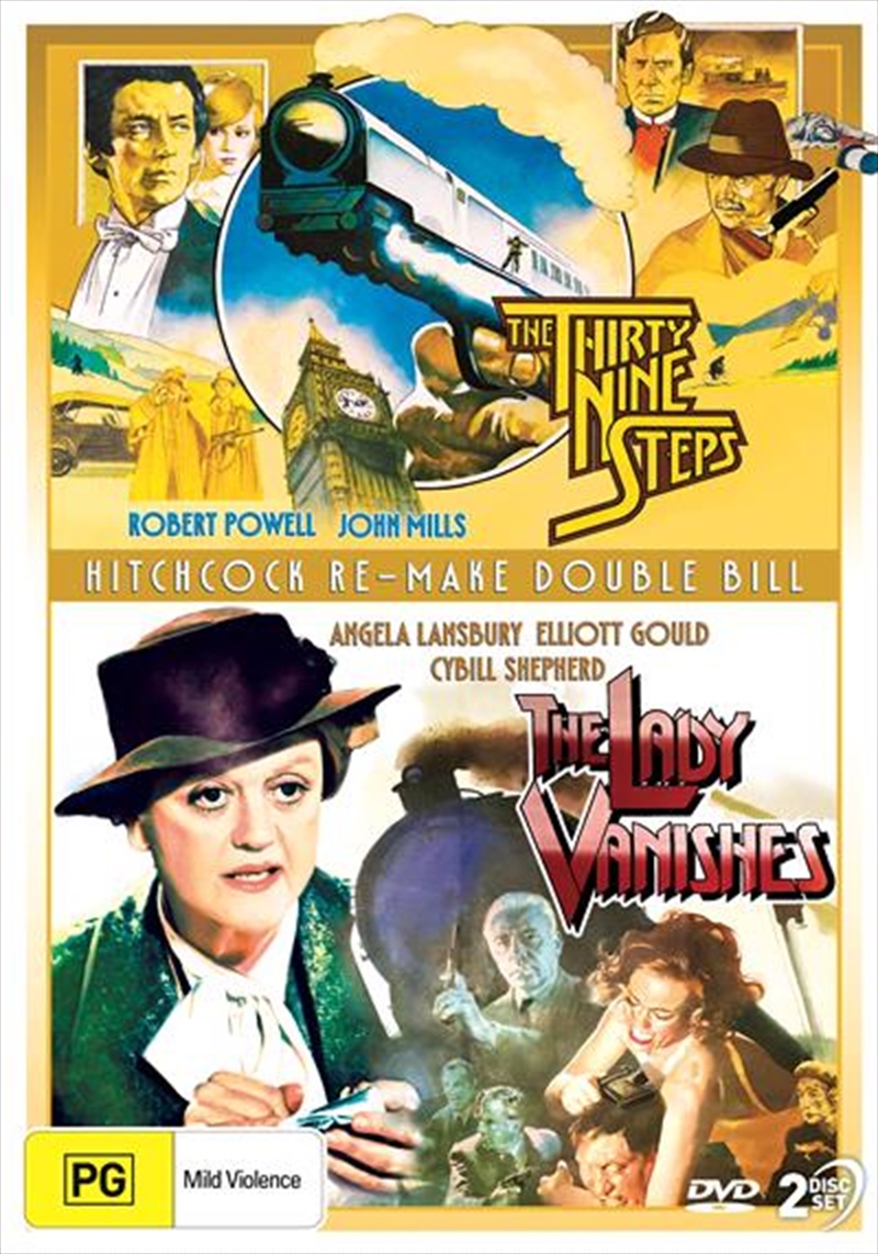 V210-2742414-80185-00 Thirty Nine Steps / The Lady Vanishes | Hitchcock Re-Make Double Bill, The DVD - Image 1