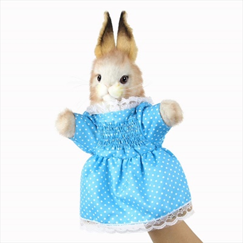V210-2753687-76869-00 Bunny Girl Puppet 33cm - Image 1