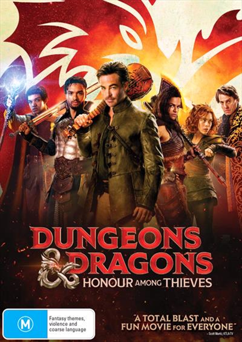 V210-2755605-75266-00 Dungeons and Dragons - Honor Among Thieves DVD - Image 1