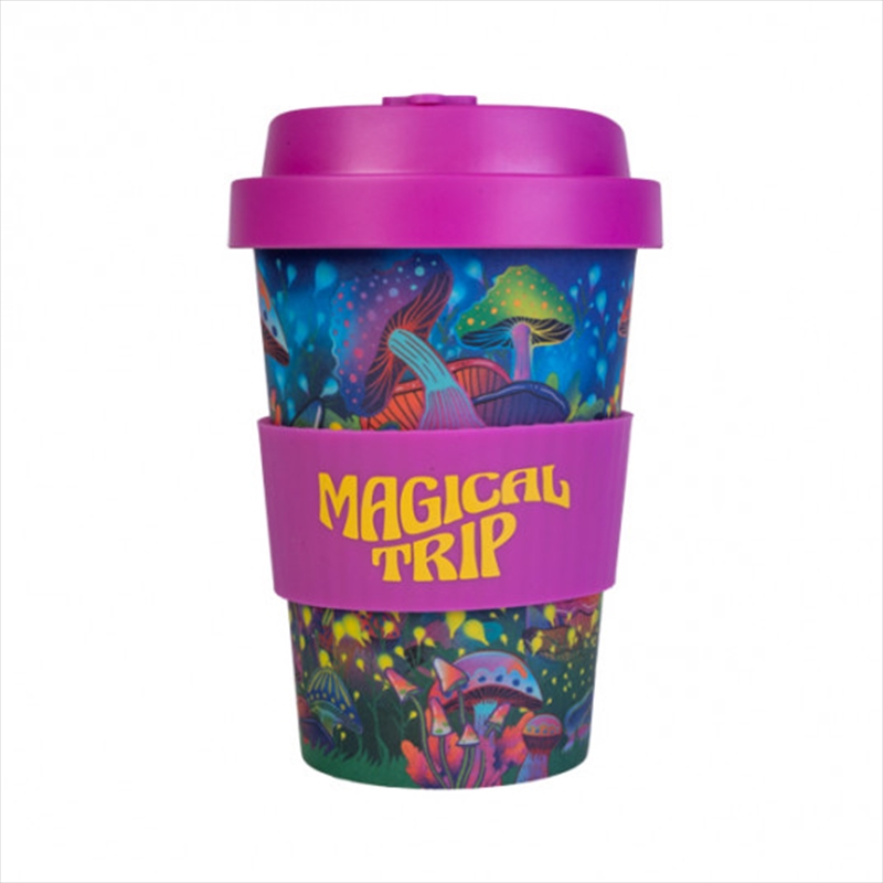 V210-2765953-77006-00 Mushroom Eco-to-Go Bamboo Cup - Image 1