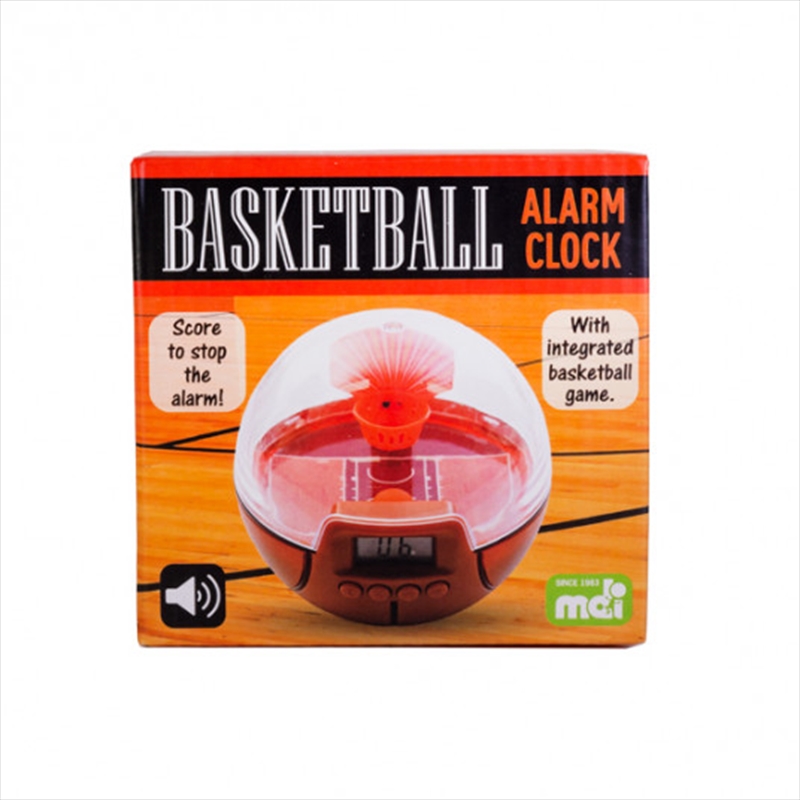 V210-2832840-89318-00 Basketball Alarm Clock - Image 1