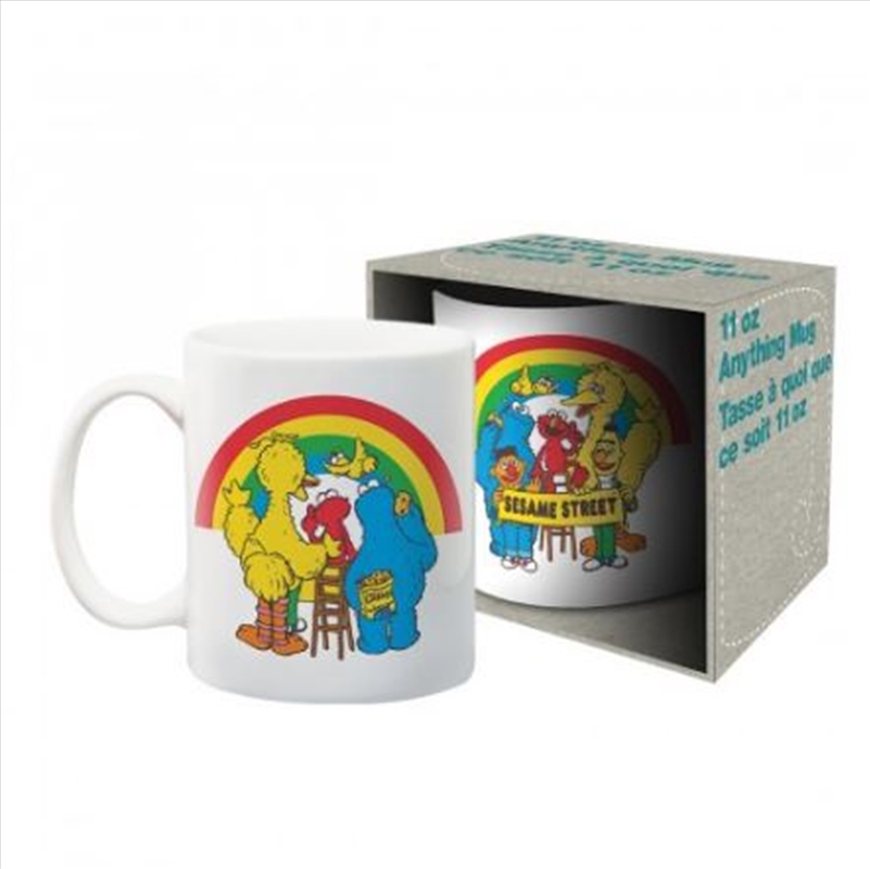 V210-2854657-202503071745-00 Sesame Street - Cast Ceramic Mug - Image 1