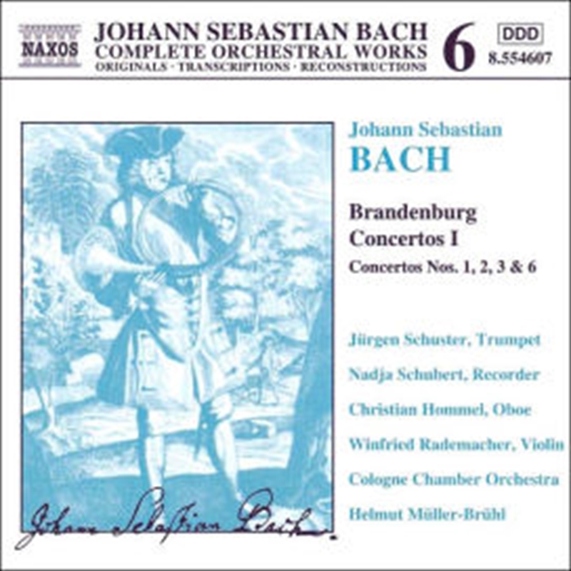 V210-295127-202507030720-00 Bach: Brandenburg Ctos 1 - Muller-Bruhl/Cc Cd Album - Image 1