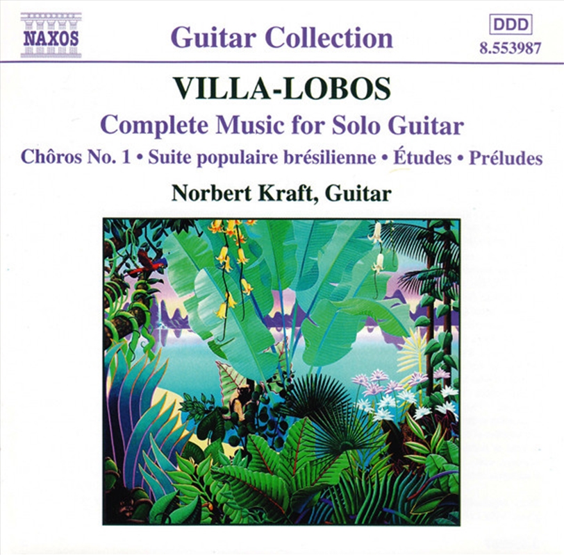 V210-295400-202507030420-00 Villa-Lobos:Guitar Music - Kraft,Norbertgu Cd Album - Image 1