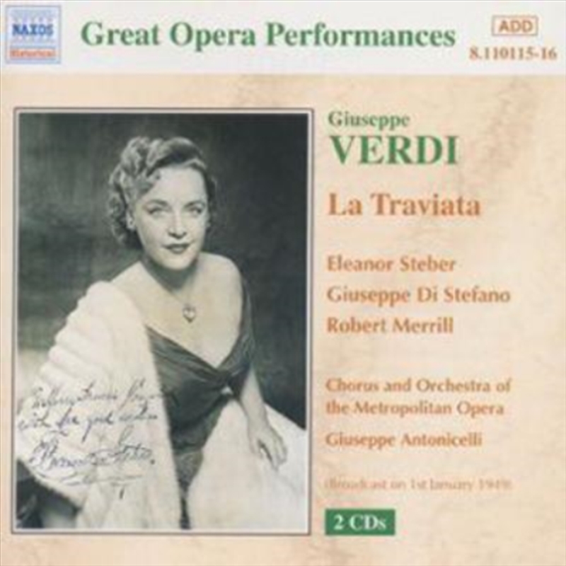 V210-296156-202507021440-00 Verdi:La Traviata - Distefano, Donato Cd Album - Image 1
