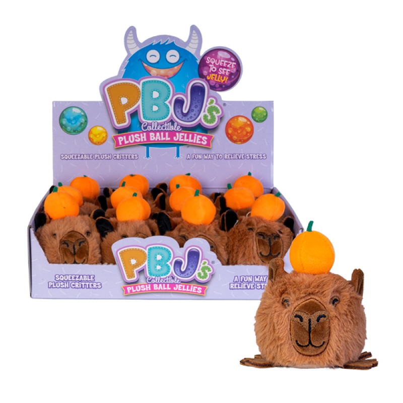 V210-2967207-202502241311-00 Plush Ball Jellies Capybara (SENT AT RANDOM) - Image 1
