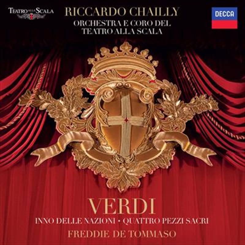 V210-3030459-202507021855-00 Verdi: Inno Della Nazioni - Verdi: Riccardo Chailly: Orchestra Cd Album - Image 1