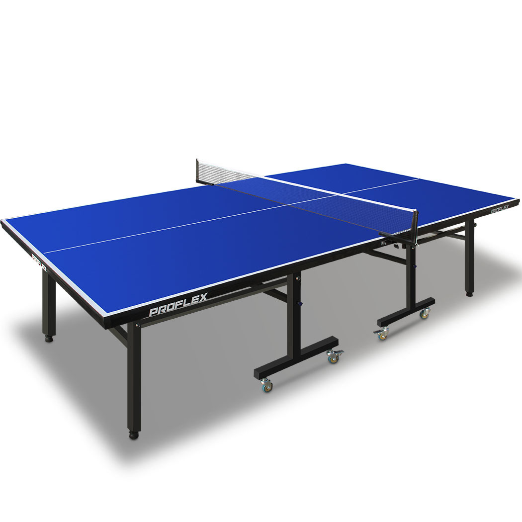 V219-ATHTTBPFT1IA-225678-00 Proflex Table Tennis Table, with 4 Player Ping Pong Paddle and Pingpong Ball Pack - Image 1