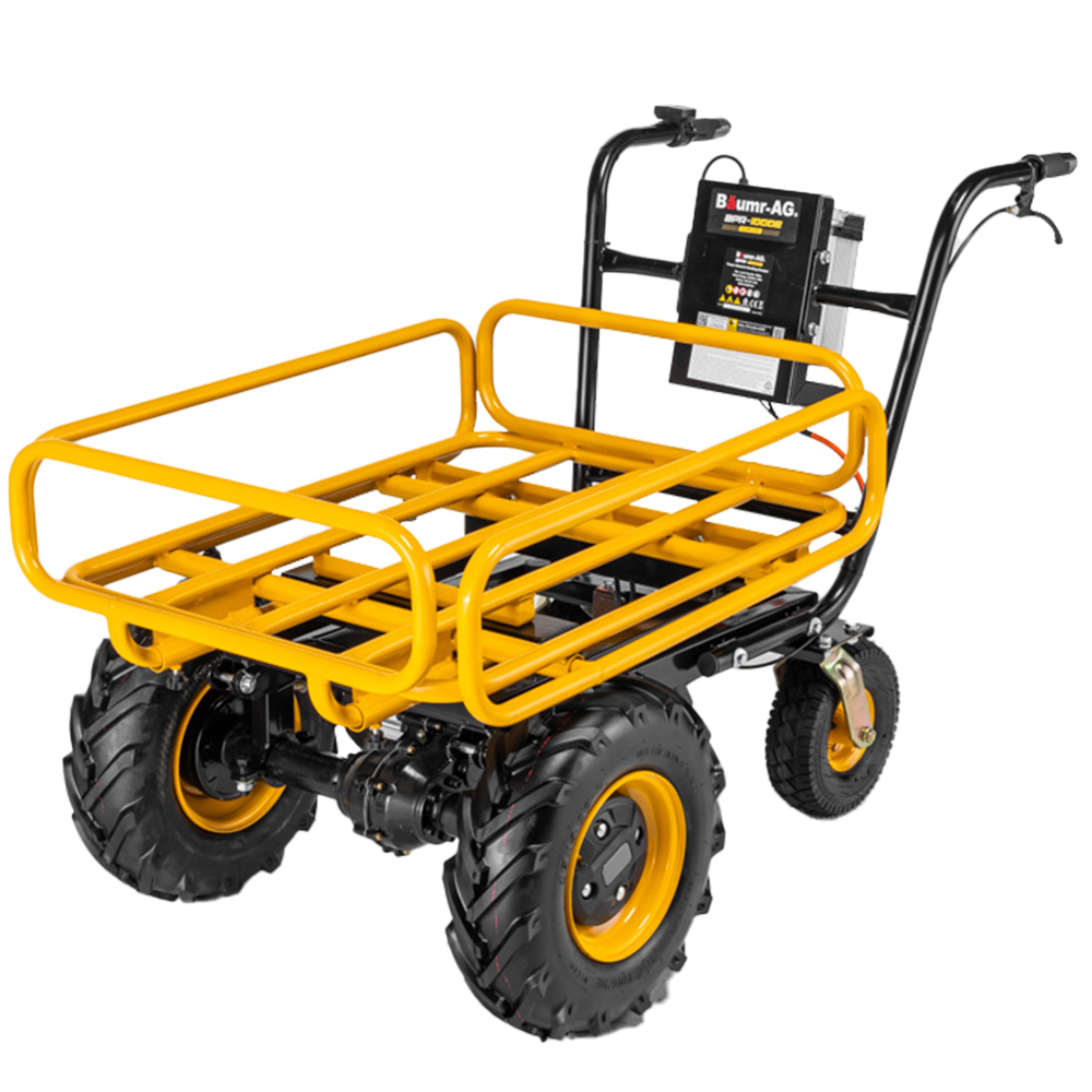 V219-GDTPBWBM1MEA-202503041540-00 Baumr-AG 40V Battery Powered Material Handling Dumper Wheelbarrow Motorised Electric, 300kg Capacity - Image 1
